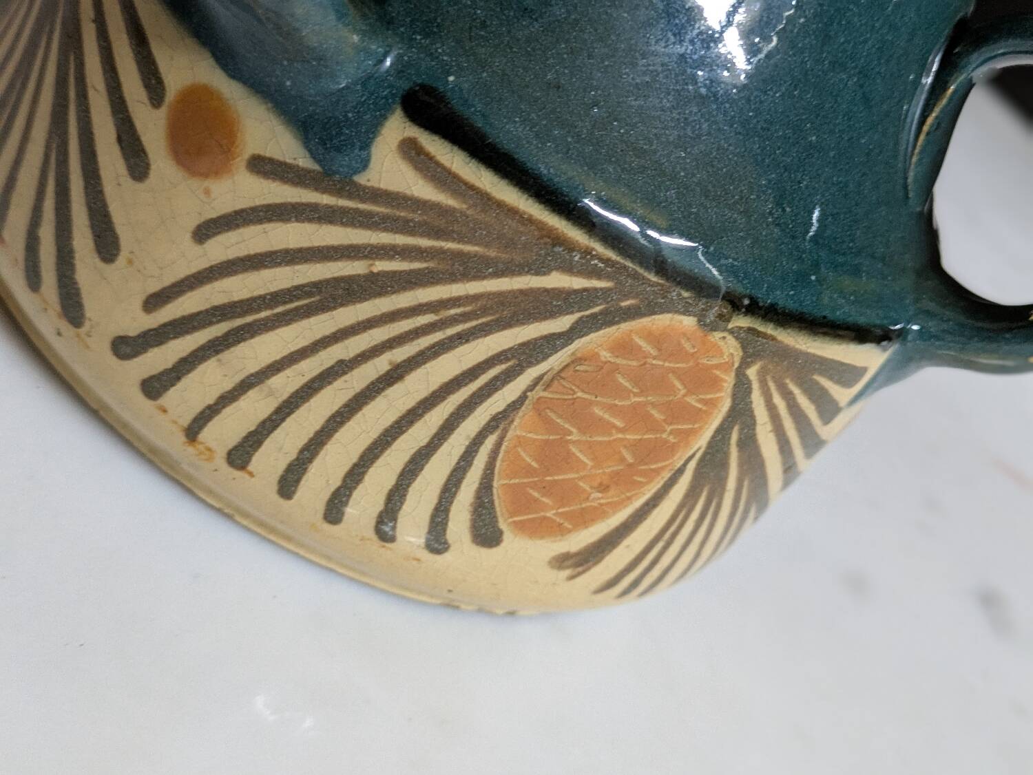 Rare vase by Leon Elchinger.