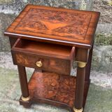Mahogany art deco style serving table