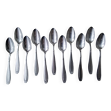 11 Apollo silver-plated coffee spoons