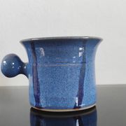 Tasse /  bolle vintage en grès émaillé, signé