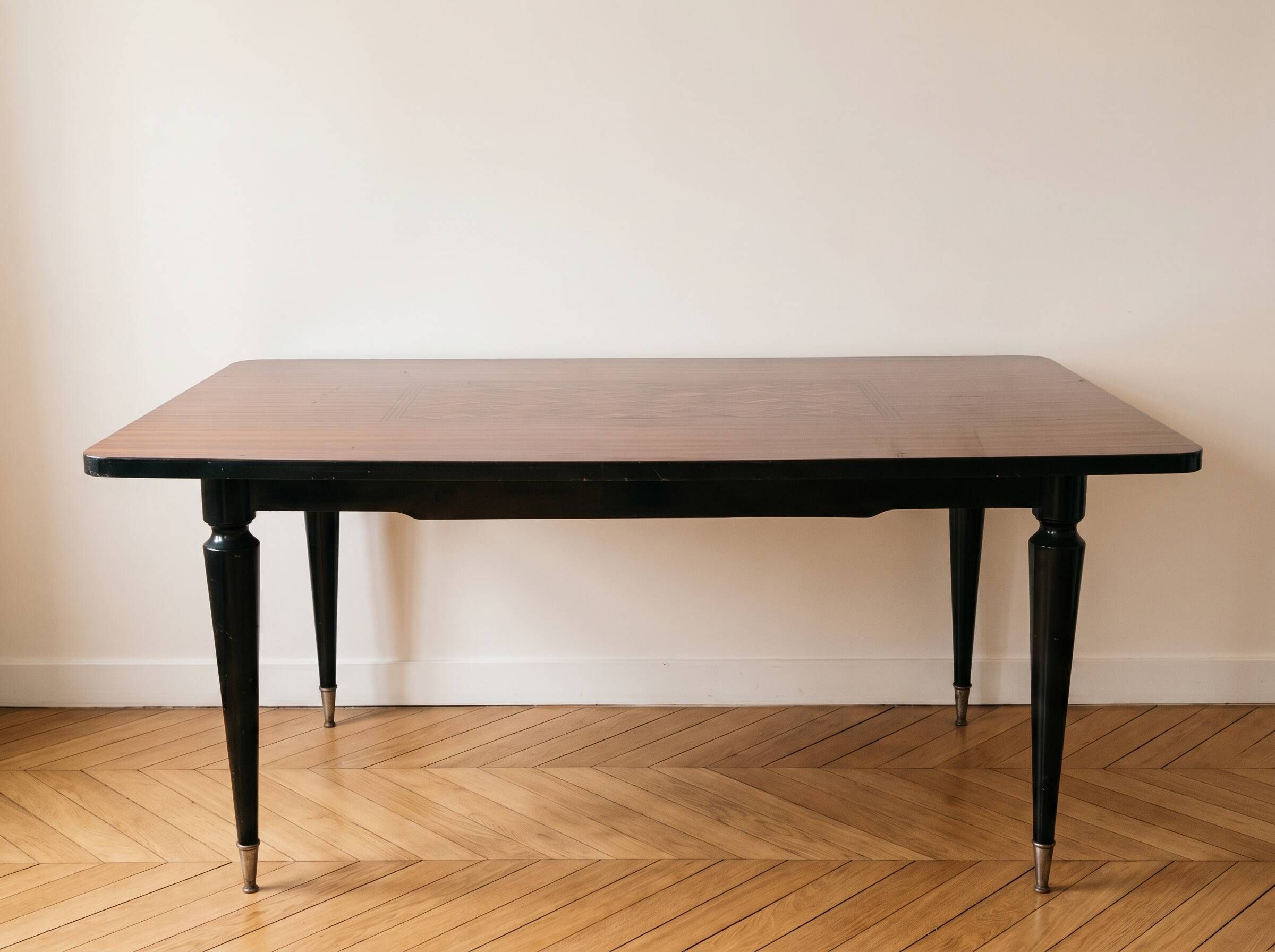 Art Deco wooden dining table