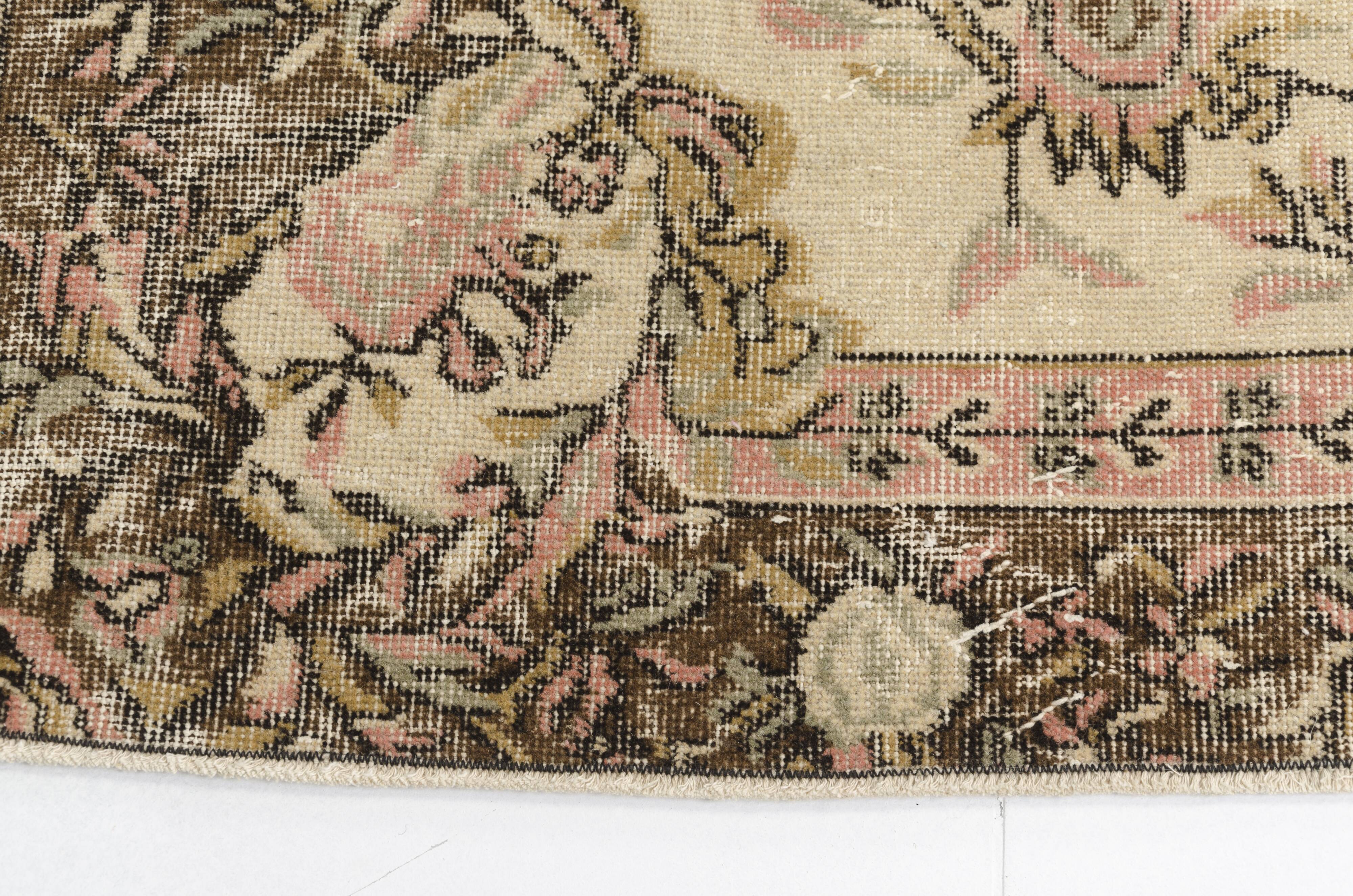 one A kind Of Vintage Turkish Area Rug sku-2020