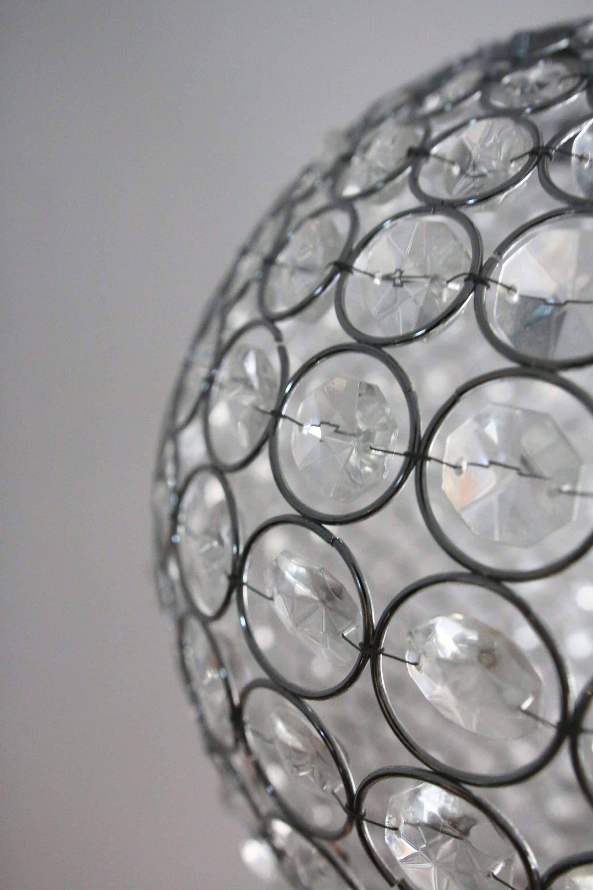 Suspension globe with pendants, 1990s