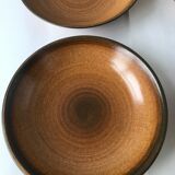 6 vintage sandstone plates