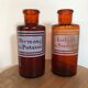 2 pharmacy vials