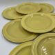 Keralux Boch earthenware plates