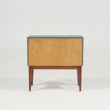Commode en acajou et teck des années 1950