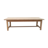 Farm table in solid oak