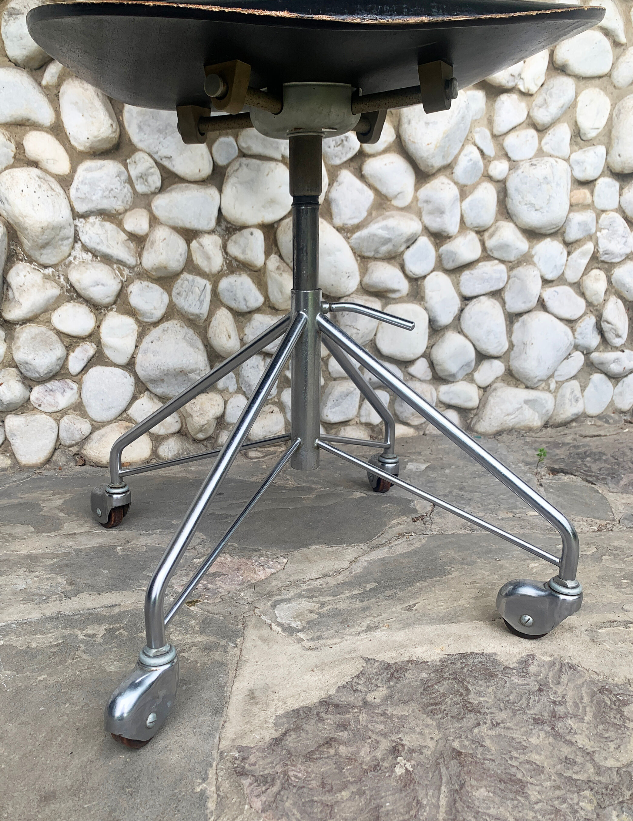 Office chair 3117, Arne Jacobsen for Fritz Hansen, Denmark, vintage 1960s