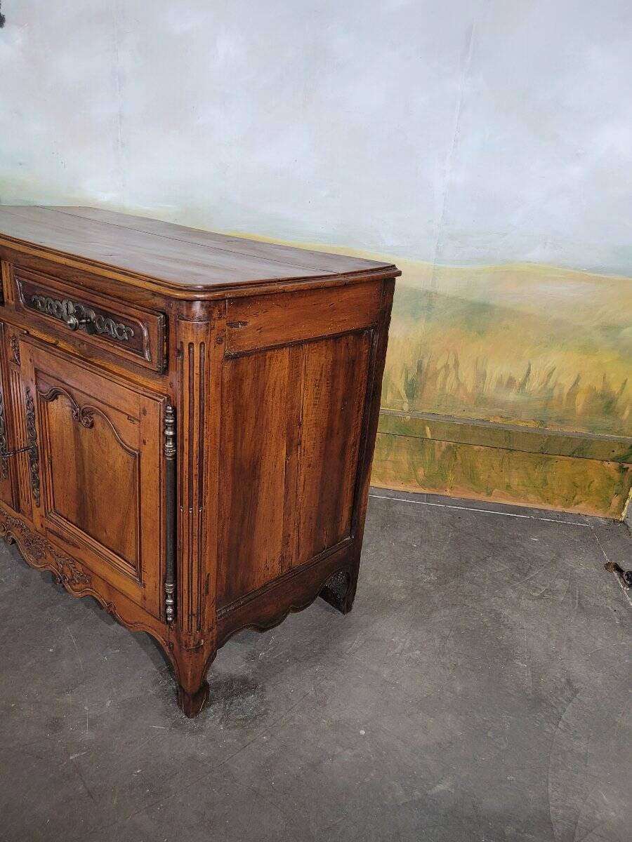 Louis XV walnut buffet