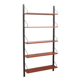 1960s wall unit in teak, Poul Cadovius