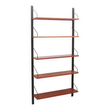 1960s wall unit in teak, Poul Cadovius