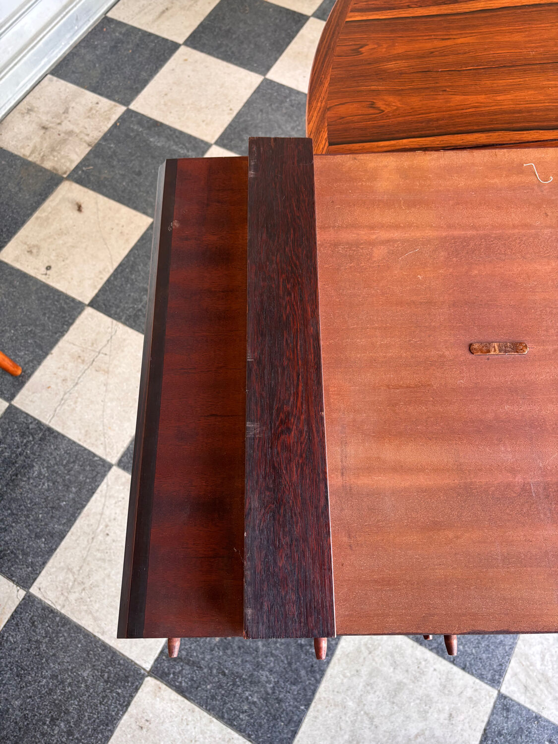Table Arne Vodder en palissandre