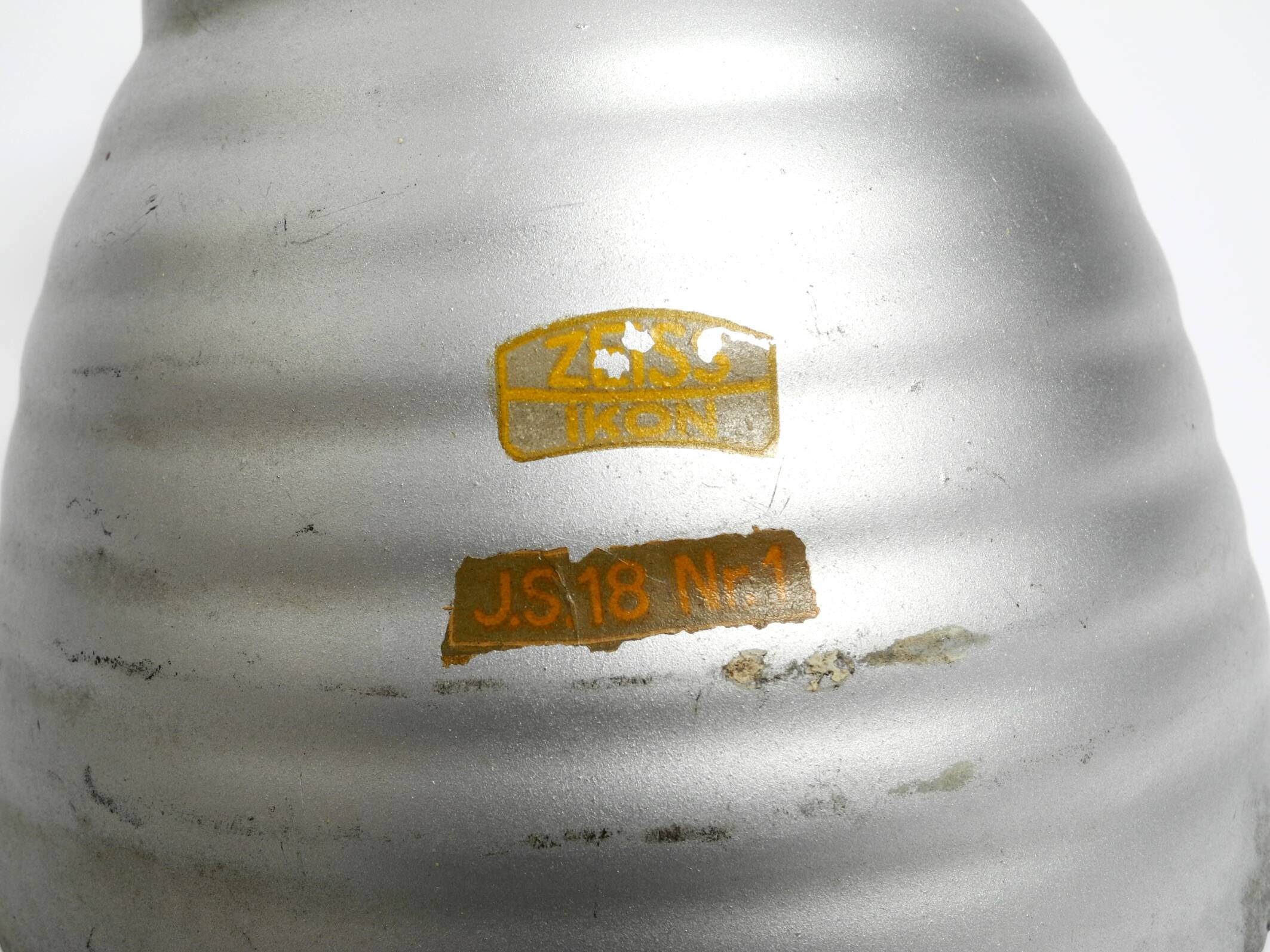 30s wall lamp by Adolf Meyer for Zeiss Ikon with adjustable mirrored shade