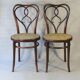 Two Thonet chairs No. 561 from the USA catalogue. Around 1925.