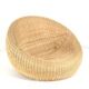 Set of 2 vintage Ikea wicker armchairs "donut"