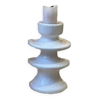 Pearly white candle holder