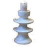 Pearly white candle holder