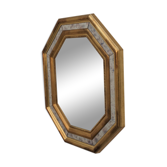 Vintage Deknudt regency mirror 70x80cm