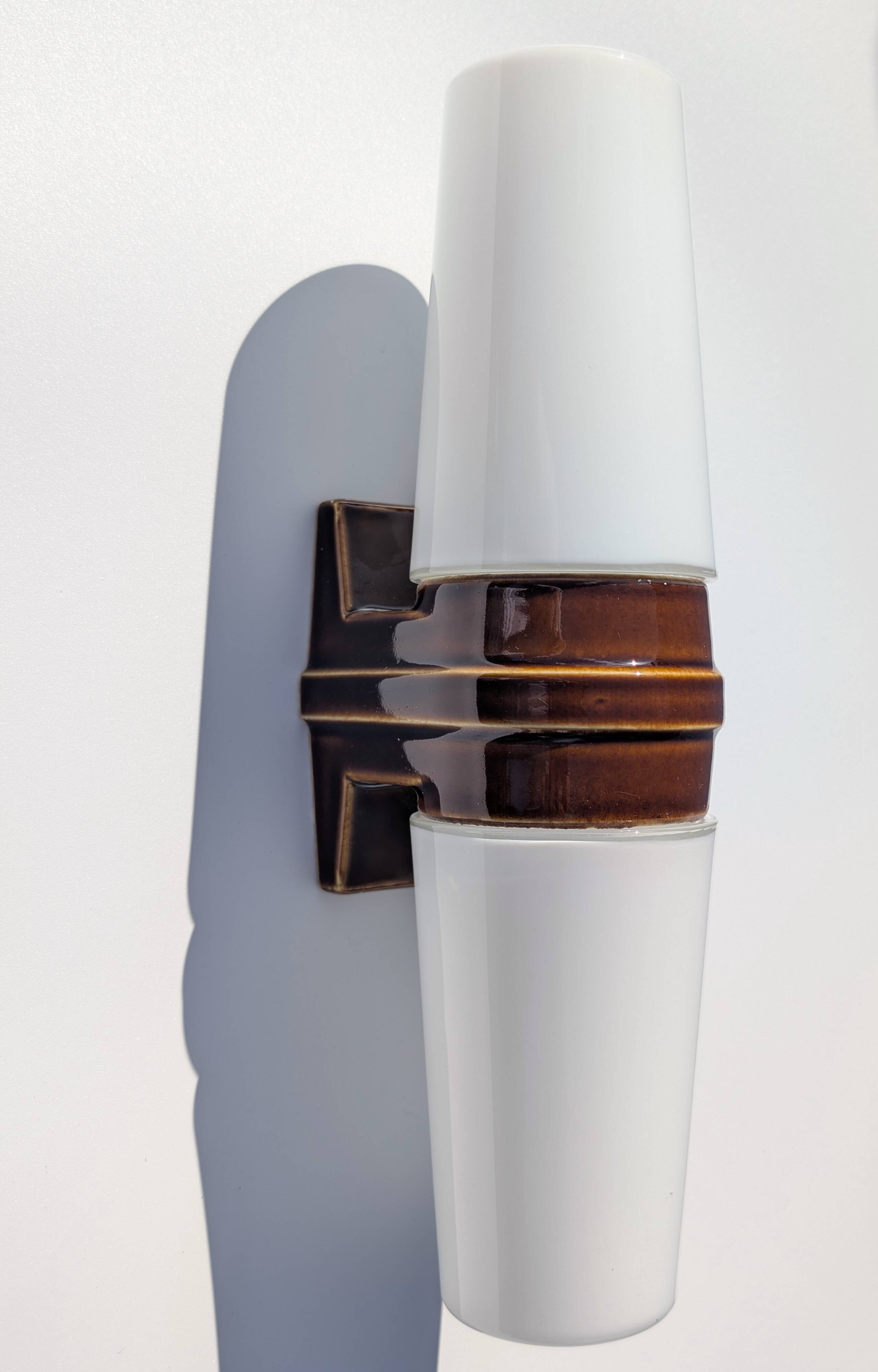 Ifö 6060 Sigvard Bernadotte - Vintage ceramic bathroom wall light