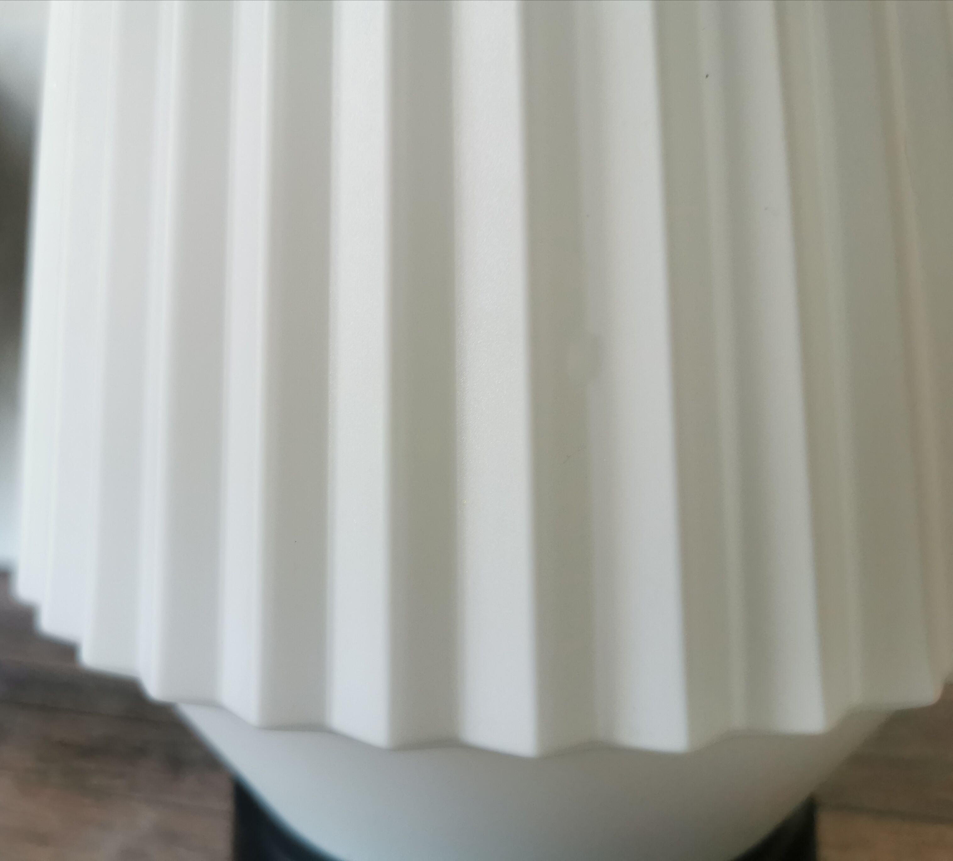 Philips vintage ceiling lamp pleated glass