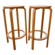 Pair of high stools, Frosta, IKEA, 1980s/90s