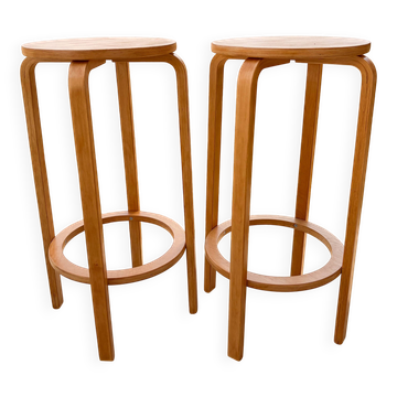 Pair of high stools, Frosta, IKEA, 1980s/90s