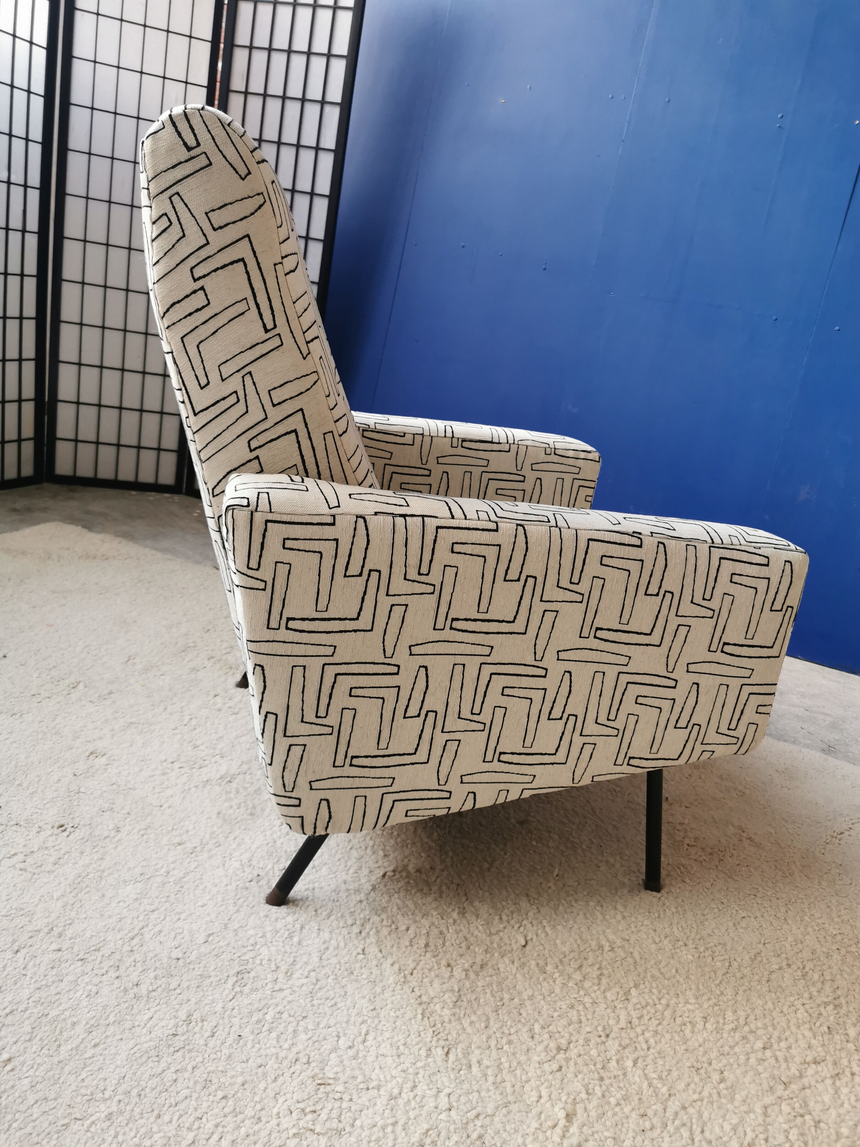 Set of armchairs airborne 1960