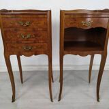 Pair of Louis XV style bedside tables