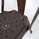 Stackable Industrial Bistro Chairs by Fibrocit of Belgium - Set of 4 - 1950s