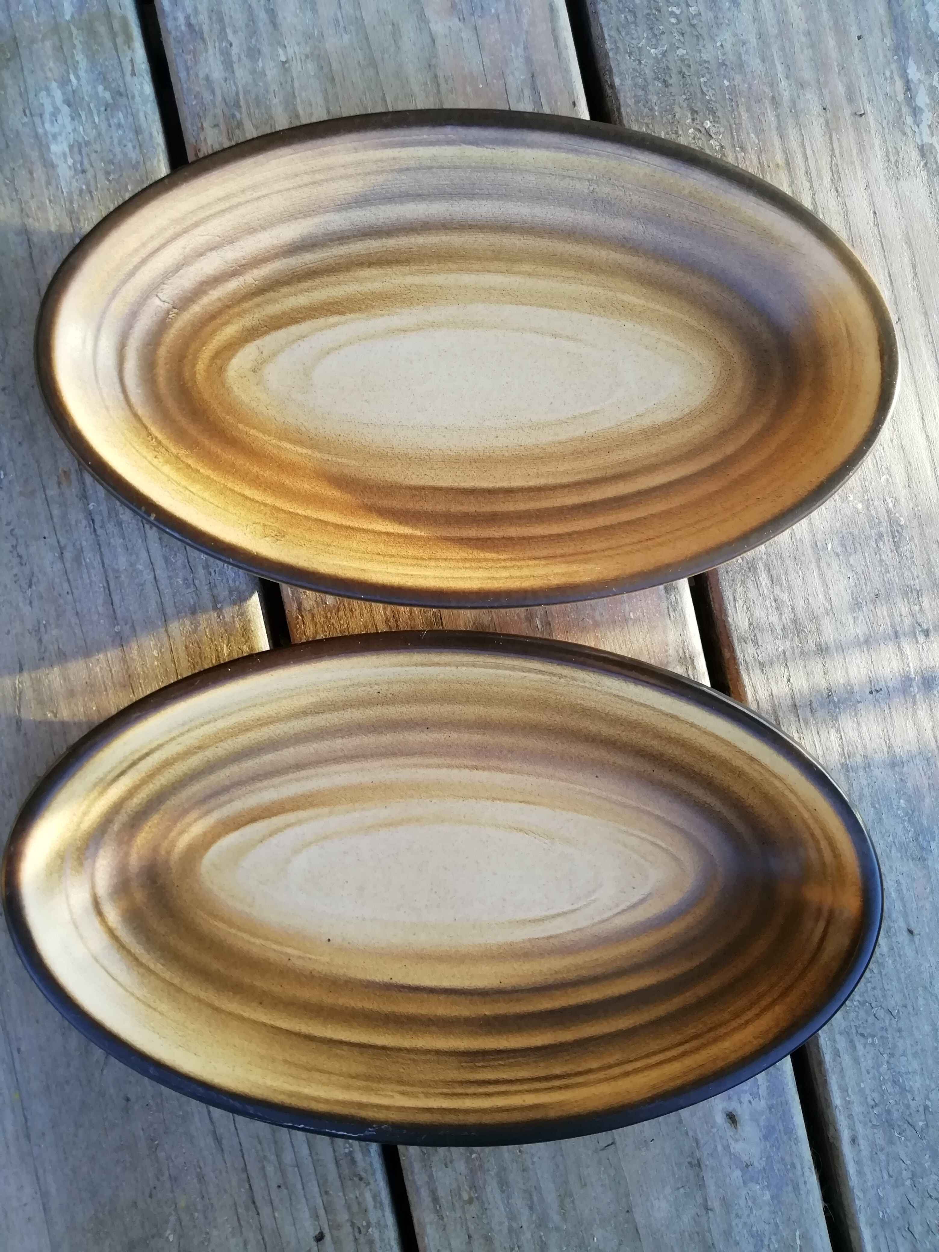 Pair of saline raviers