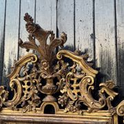 Venetian mirror in carved and gilded wood, circa 1880