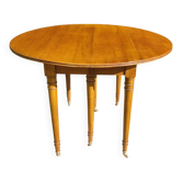 Solid wood table from the 1950s.