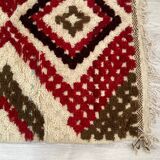 Handmade moroccan berber carpet 255 x 138 cm