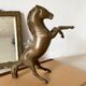 Brass horse