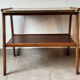 Sideboard / Vintage Scandinavian bar cart in teak (1960s)