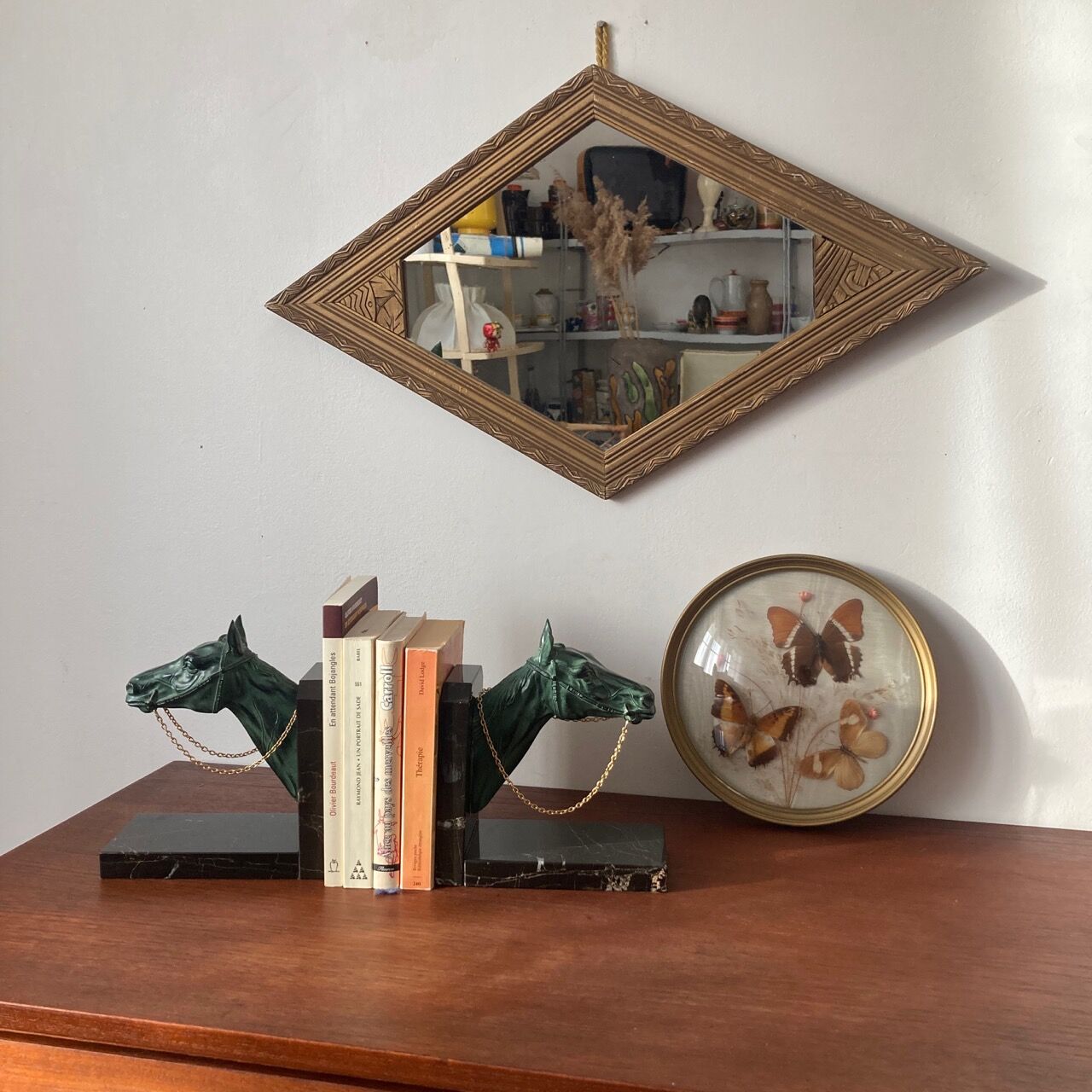 Horses bookends