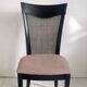 Chaise bois et cannage