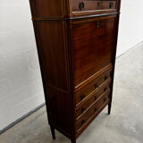 Louis XVI style secretary with marble top