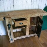 Carpenter's workbench restored