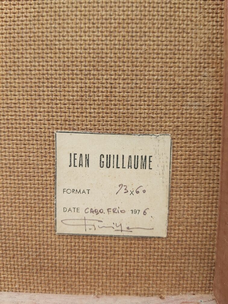 Oil on Jean Guillaume's panel