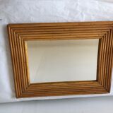 Mirror rattan rectangular 70 40x31cm
