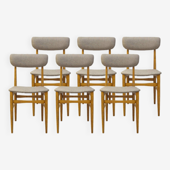 Mid Century Chairs, Set Of 6