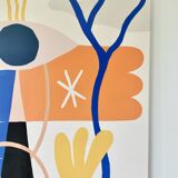 Acrylic painting - Joyful Nature