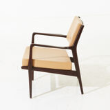 JO Carlssons Möbelindustri easy chair mahogany Vetlanda