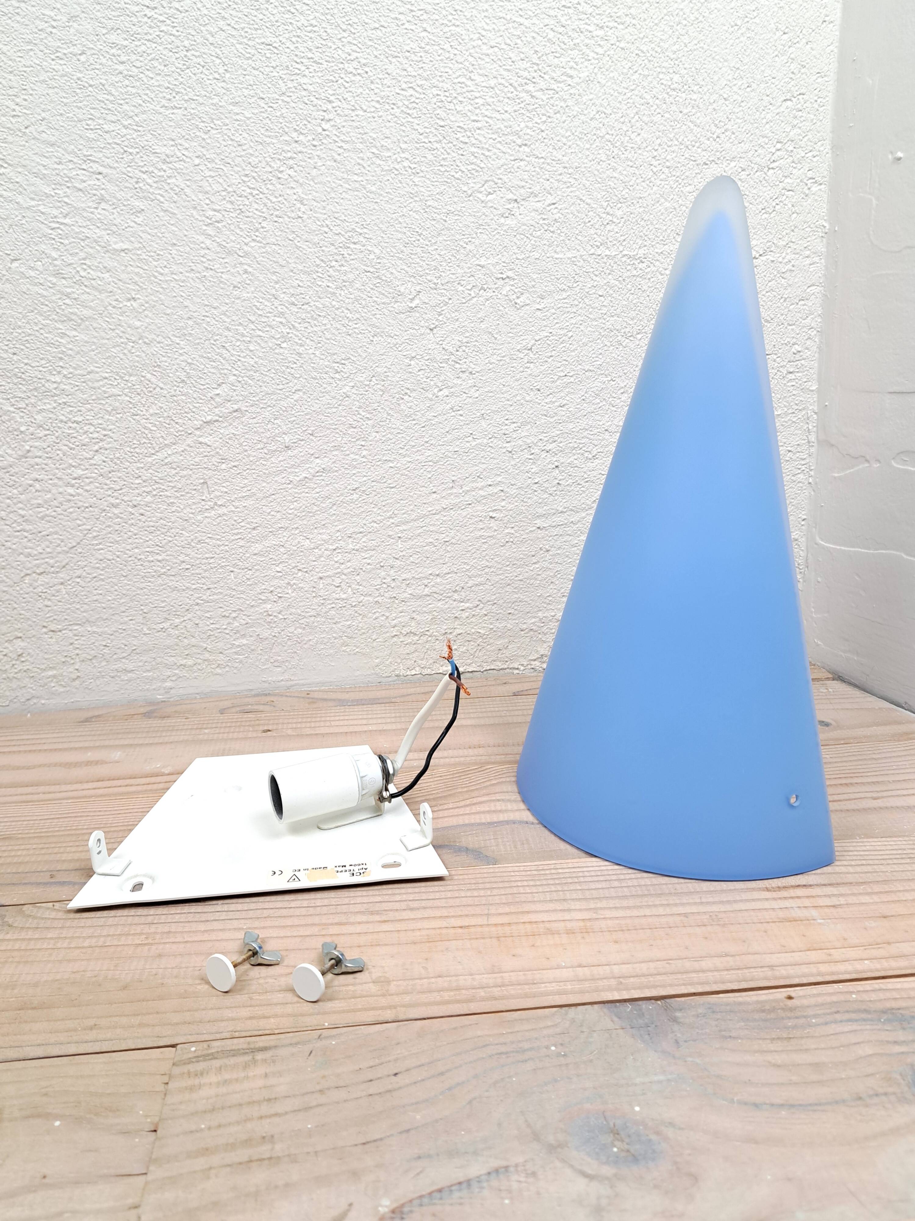 Tepee wall lamp by SCE for Habitat 80s Midcentury