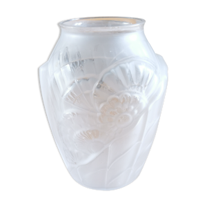 Vase art déco blanc