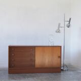 Danish teak chest of drawers from Domino Møbler, 1960s