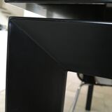 Stretch table in tempered glass HABITAT model Rio