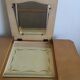 Original 1950s dressing table in light veneer wood